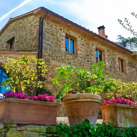 Charming House In Monte San Savino, Private Pool